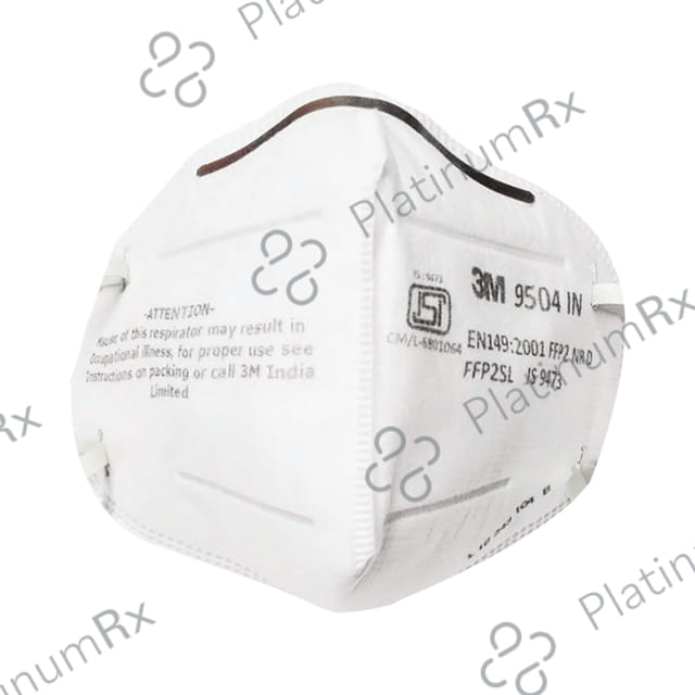 3M 9504 IN Particulare Respirator Mask White 100 masks