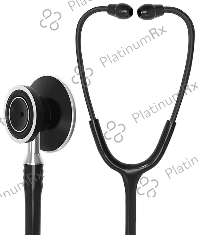 MCP Anchor Aluminium Dual Head Stethoscope Black