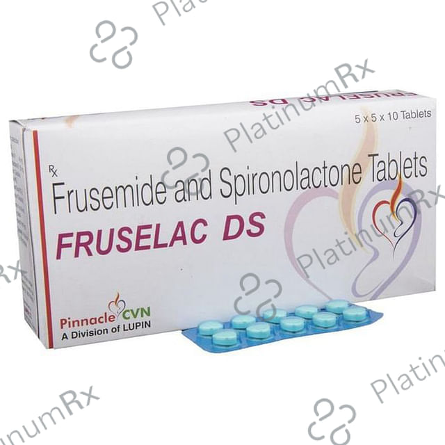 Fruselac DS 40/50mg Tablet 10s