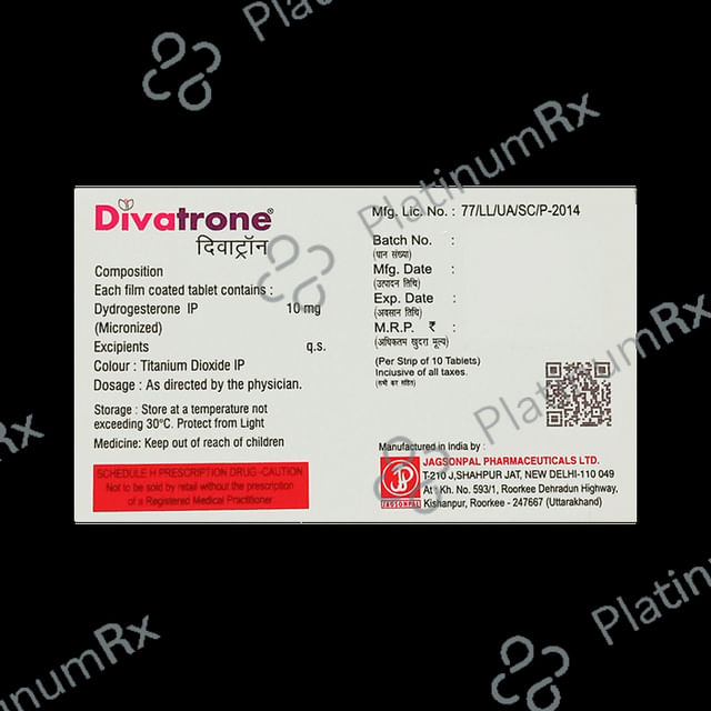 Divatrone 10mg Tablet 10s