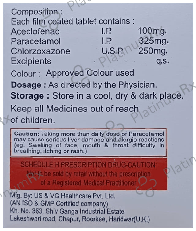 Vridol MR Tablet 10s