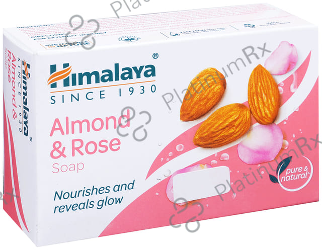 Himalaya Almond & Rose Soap 125gm