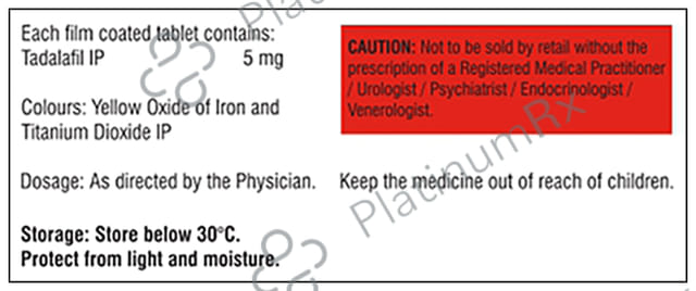 Tedup 5mg Tablet 10s