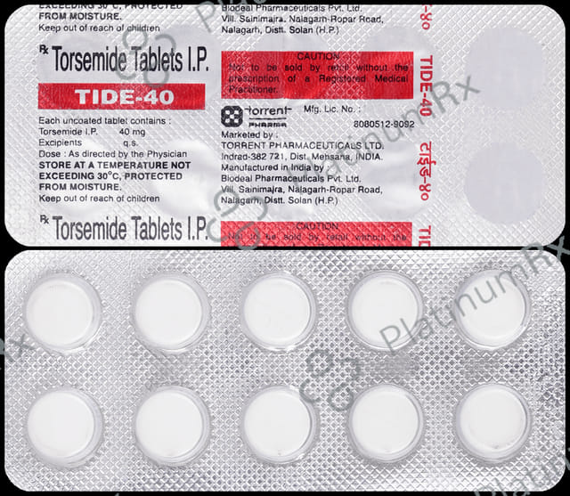 Tide 40mg Tablet 10s