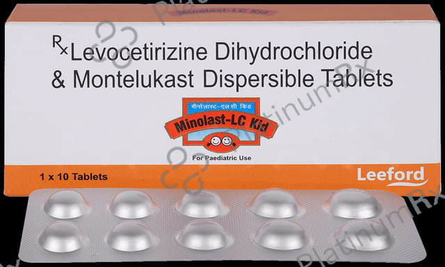 Minolast LC Kid 2.5mg/4mg Tablet DT