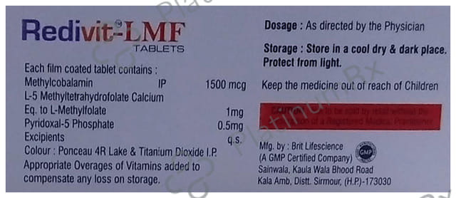 Redivit LMF Tablet 10s