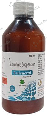 Unisucral Oral Suspension Mint Sugar Free