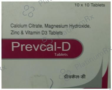 Prevcal D Tablet 10s