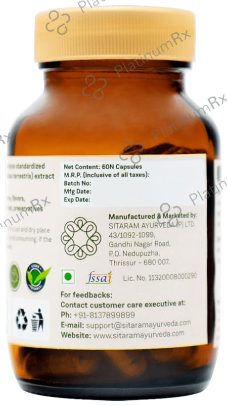 Sitaram Ayurveda Gokshura Capsule