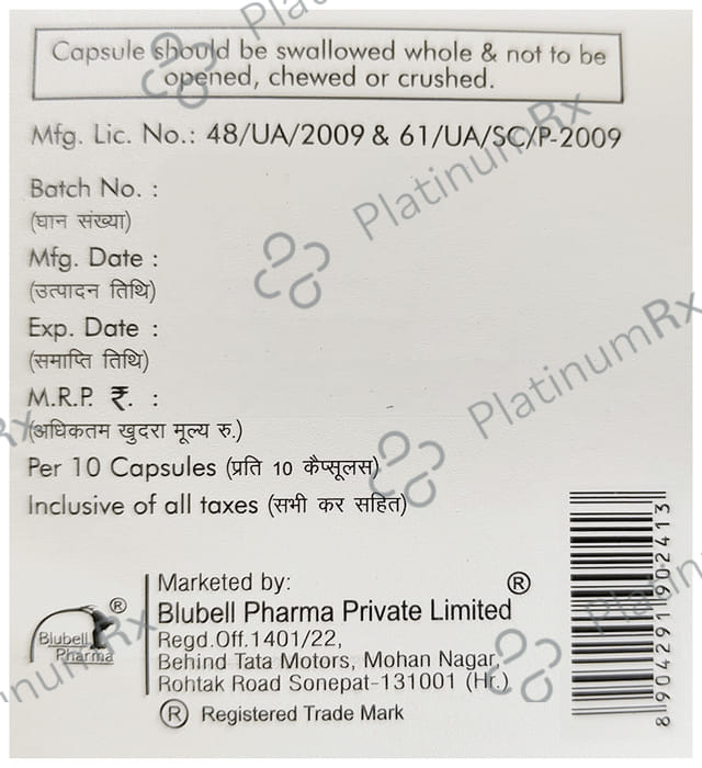 Belpan D 30mg/40mg Capsule SR