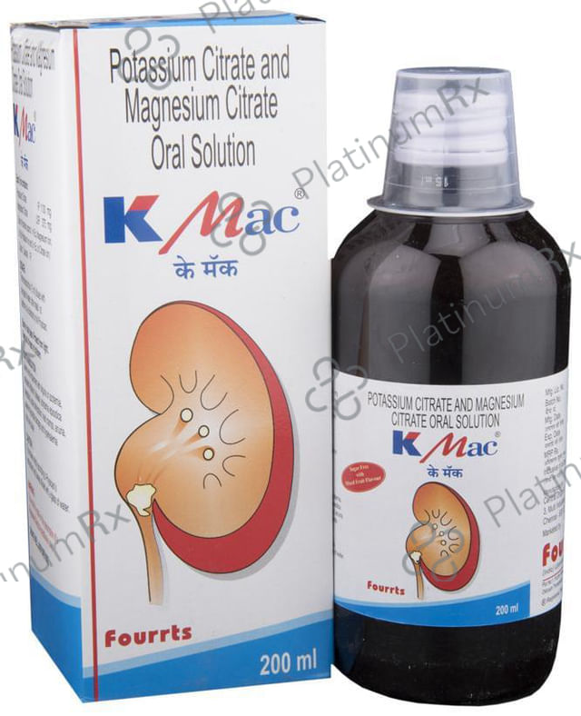 K Mac Mixed Fruit Sugar Free Solution 200ml
