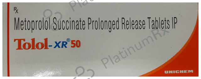 Tolol XR 50mg PR Tablet 10s