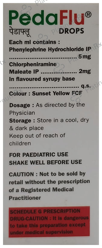 Pedaflu Oral Drops