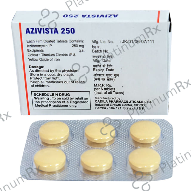 Azivista 250mg Tablet