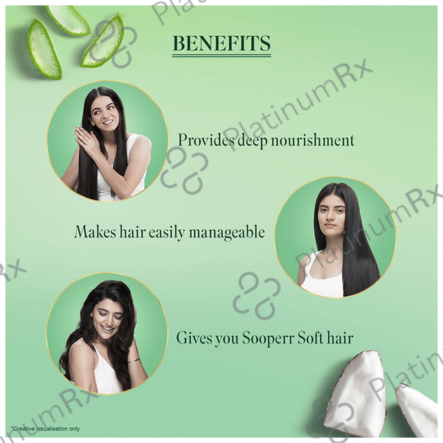 Parachute Advansed 5x Aloe Vera Enriched Coconut Hair Oil Gold - For Soft Hair 400 ml