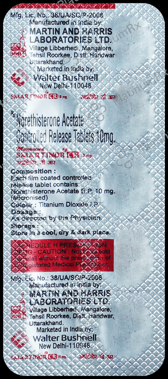 Smartinor CR 10mg Tablet
