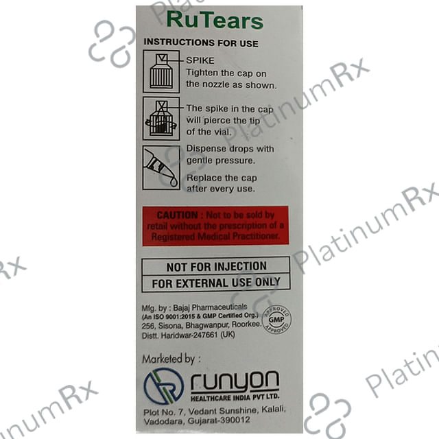 Ru Tears Eye Drop