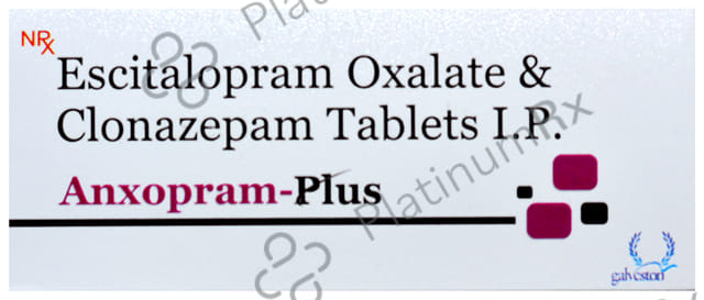 Anxopram Plus 0.5/10mg Tablet 10s