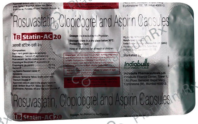 IB Statin-AC 20 Capsule
