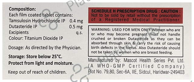 Flowon D 0.5/0.4mg Tablet 10s