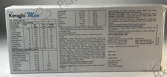 New Keraglo Eva Tablet 15s