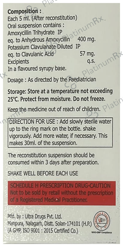 Tramox CV Forte Dry Syrup