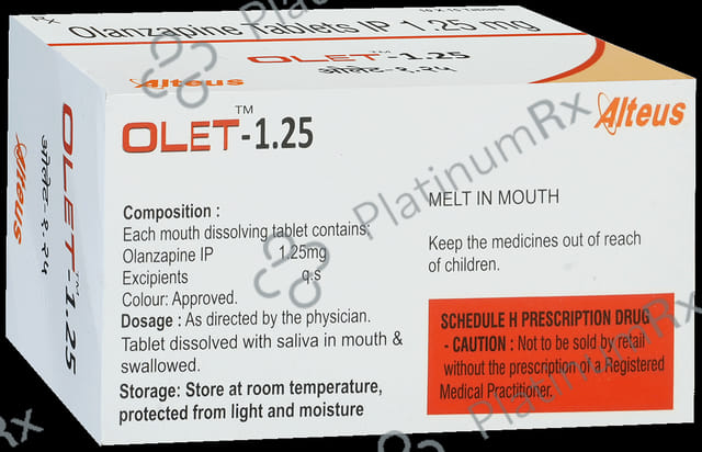 Olet 1.25mg Tablet 15s