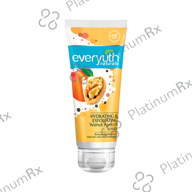 Everyuth Naturals Hydrating & Exfoliating Walnut Apricot Scrub 50 gm