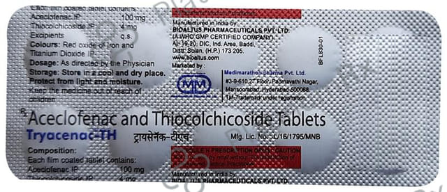 Tryacenac-TH Tablet
