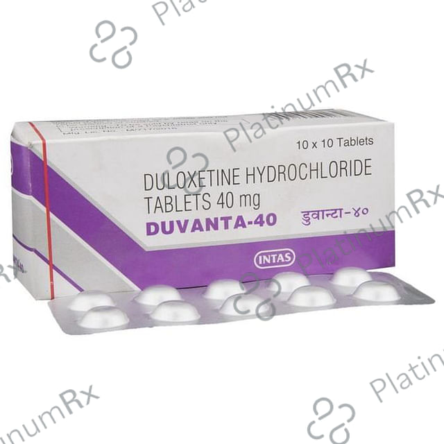 Duvanta 40mg Tablet 10s