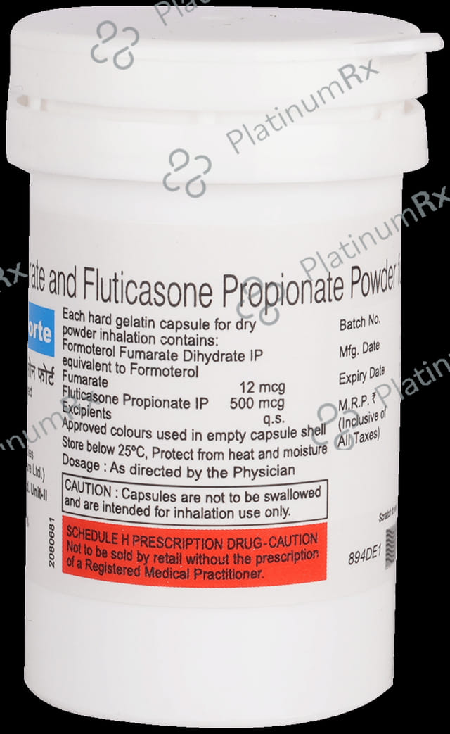 Formosone 12/500mcg Forte Respicap 30s