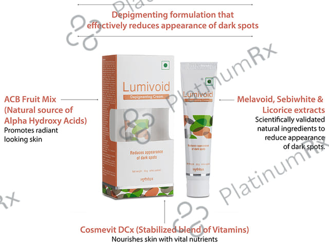 Lumivoid Depigmenting Cream 30gm
