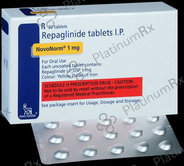 Novonorm 1mg Tablet 30s
