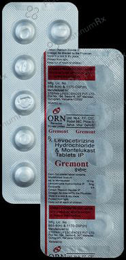 Gremont 5/10mg Tablet 10s