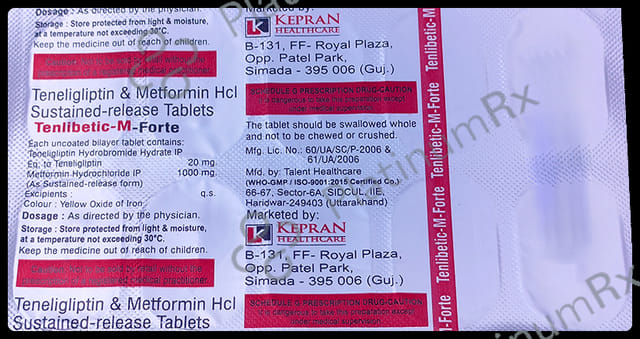 Tenlibetic-M Forte Tablet SR