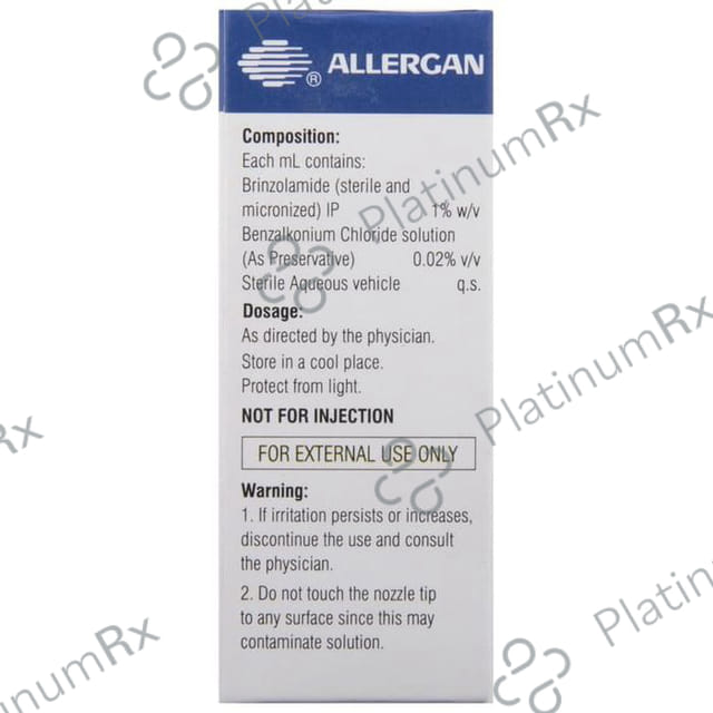 Brinzagan 1% Ophthalmic Suspension 5ml