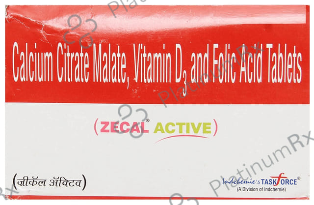 Zecal Active Tablet 15s