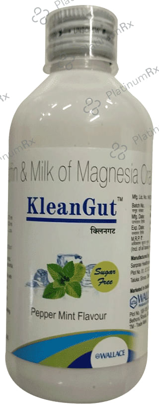 Kleangut Syrup Peppermint Sugar Free 200ml