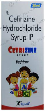 Cetrizine 5mg Syrup 30ml