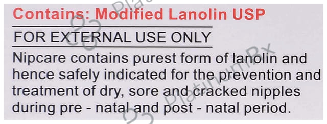 Nipcare Modified Lanolin Cream 20gm