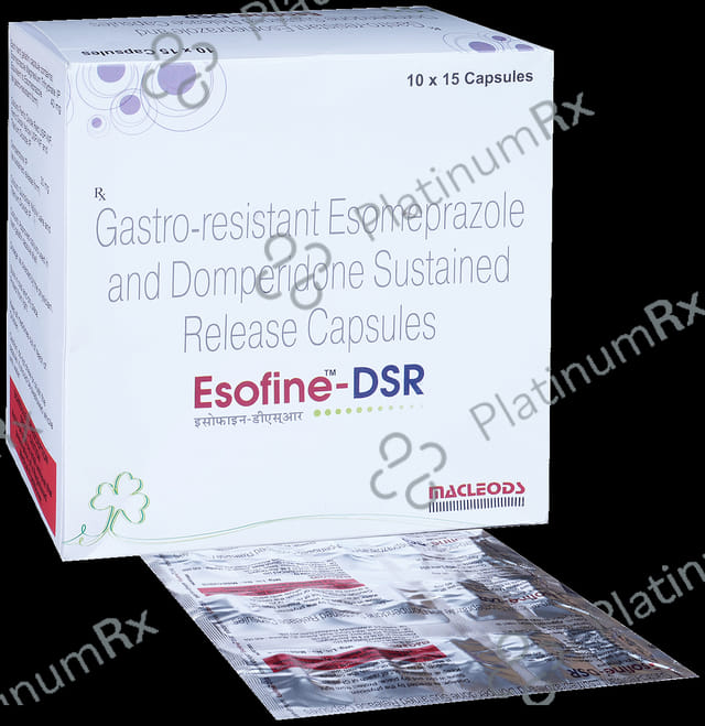 Esofine DSR 30/40mg SR Capsule 15s