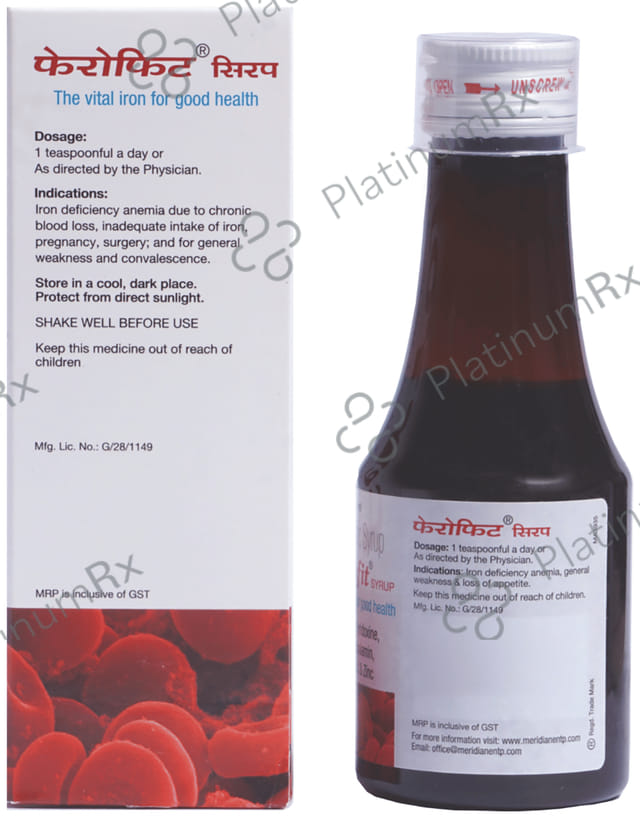 Ferrofit Syrup 100 Syrup