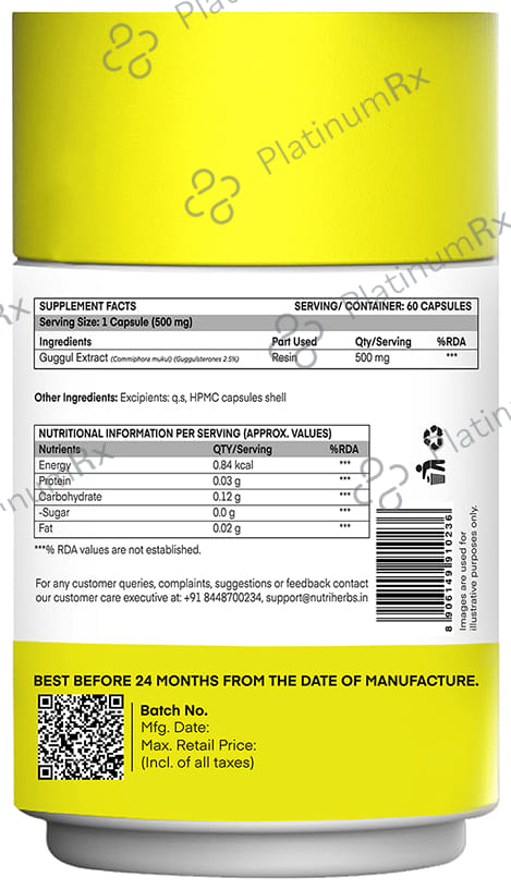 Nutriherbs Guggul Extract Capsule