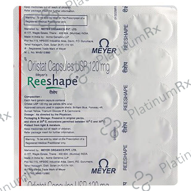 Reeshape 120mg Capsule 15s