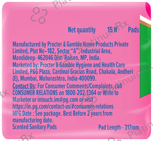 Whisper Ultra Soft Sanitary Pads XL+ 15 pads