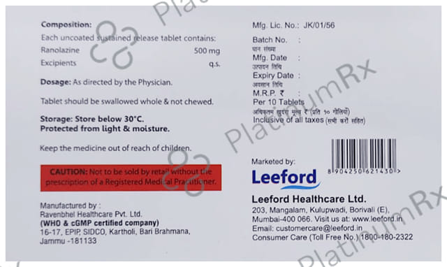Razocard 500mg Tablet