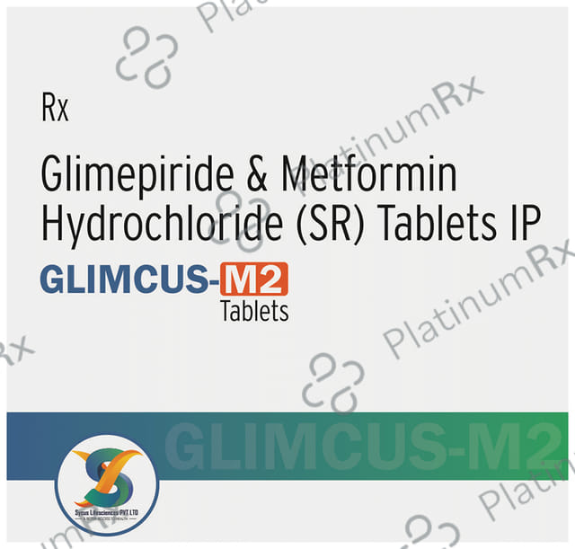 Glimcus M 2/500mg Tablet SR 10s