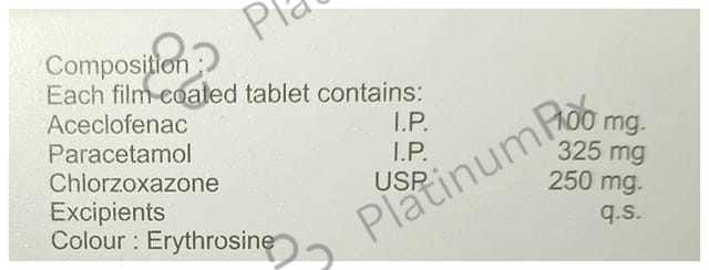 Dolfax 100/325/250mg Tablet MR 10s