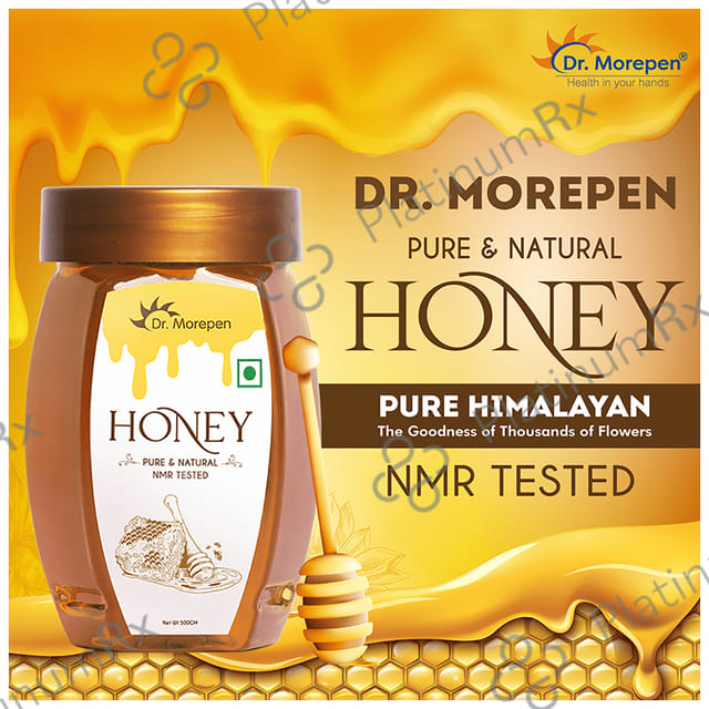 Dr. Morepen Pure & Natural Honey No Added Sugar 500gm