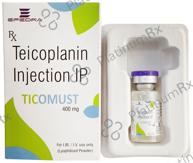 Ticomust 400mg Injection
